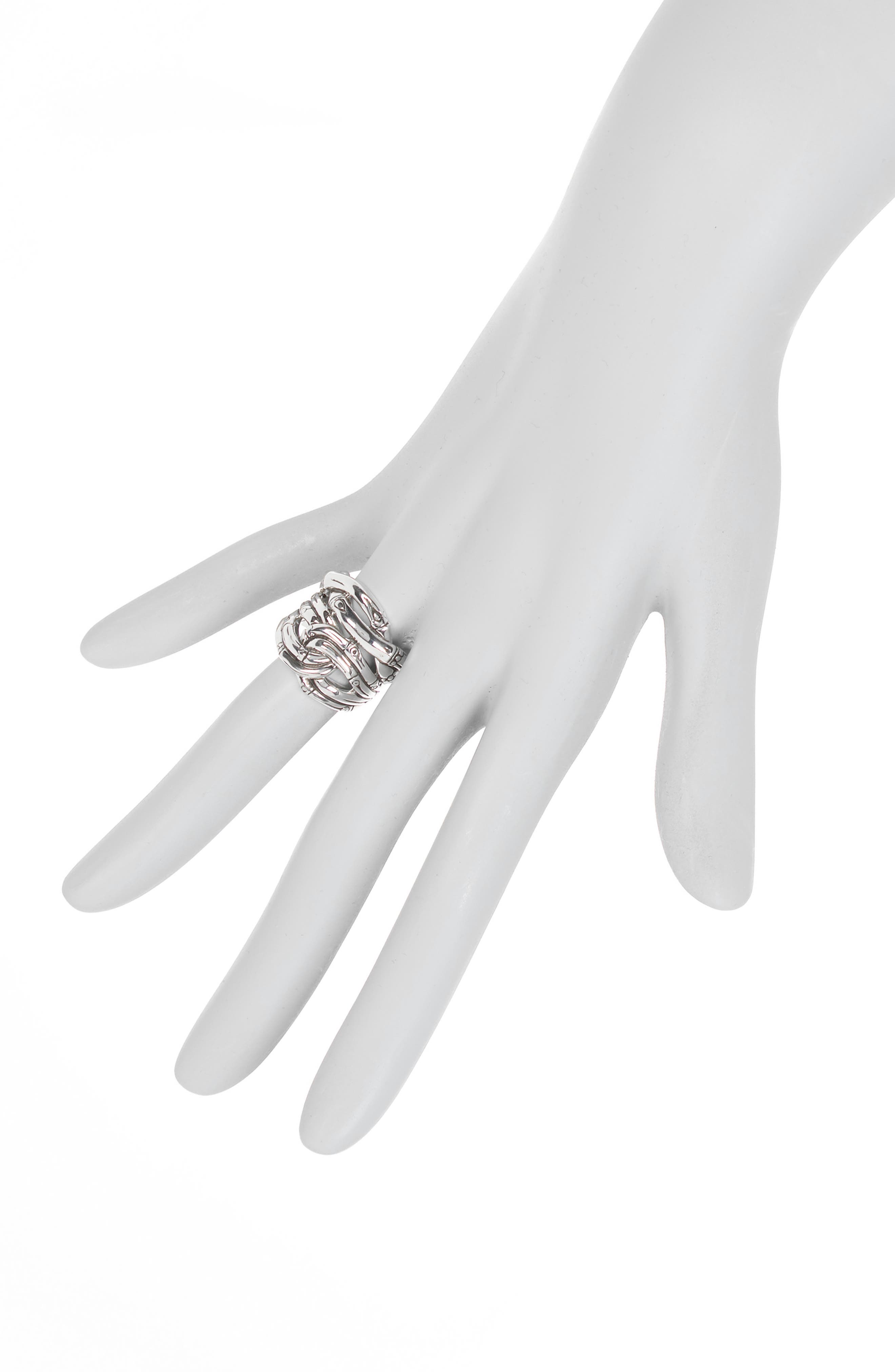 John Hardy 'Bamboo' Woven Silver Ring (Women) | Nordstromrack
