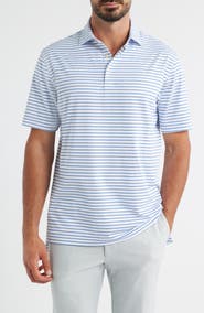 Peter Millar Dunnes Stripe Performance Jersey Polo