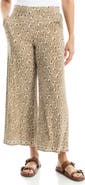 MAX STUDIO Wide Leg Pull-On Crop Pants