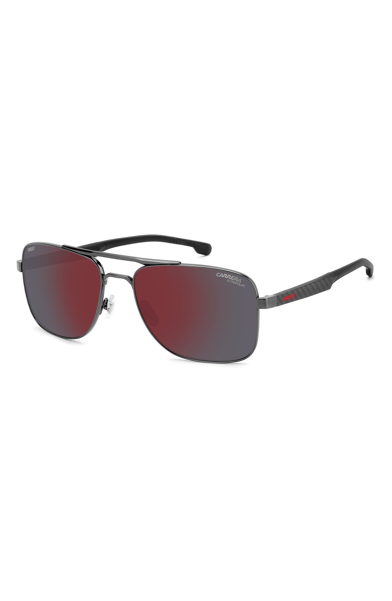 Carduc 022\/S 60mm Polarized Rectangular Sunglasses