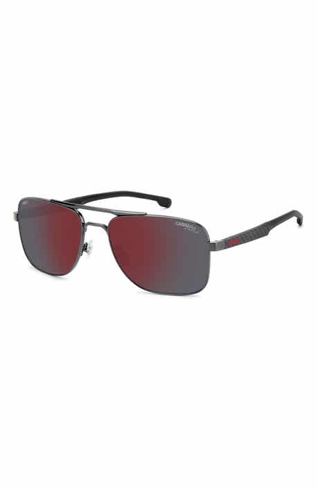 Carduc 022\/S 60mm Polarized Rectangular Sunglasses