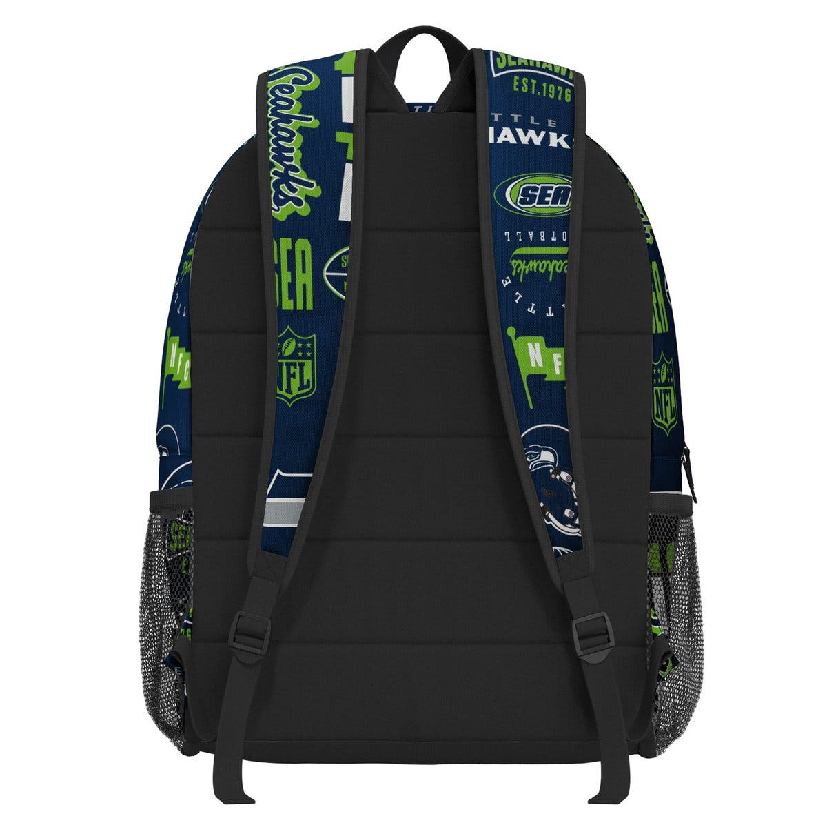 Seattle Seahawks Backpack and Lunchbox Set, Alternate, color, Navy