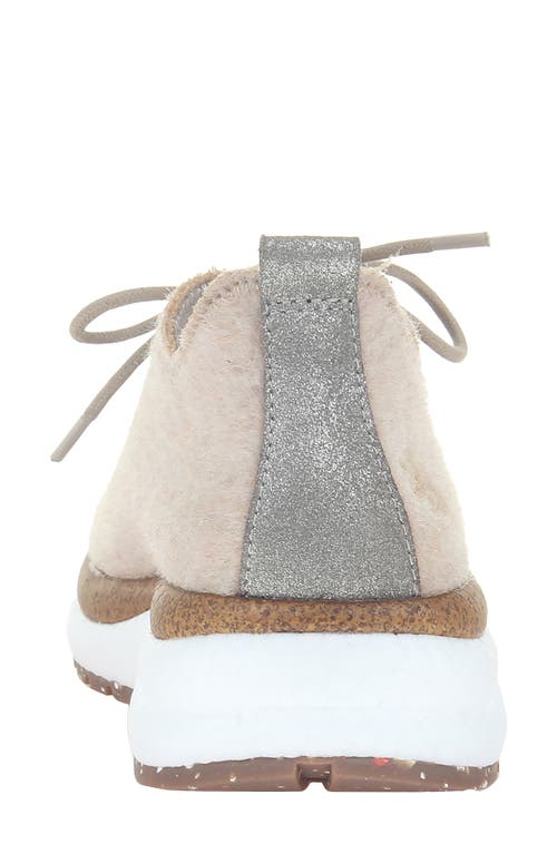 Otbt Courier Platform Sneaker In Natural Suede