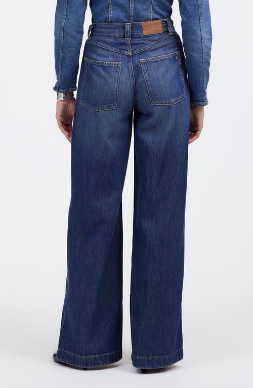 Madewell Airy Superwide Leg Utility Jeans In Lindewood Wash