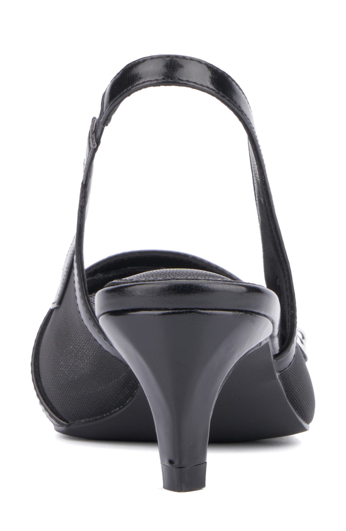 NEW YORK AND COMPANY Kristie Slingback Pump, Alternate, color, Black