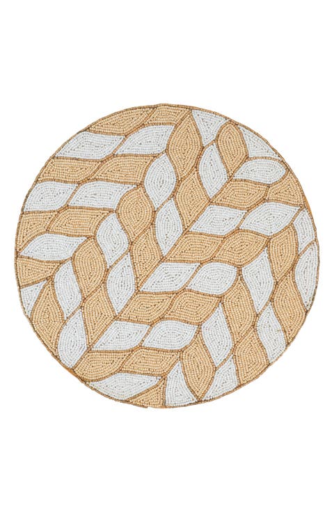 Beaded Placemat