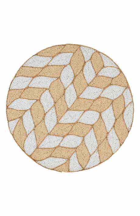 Tiramisu Beaded Placemat