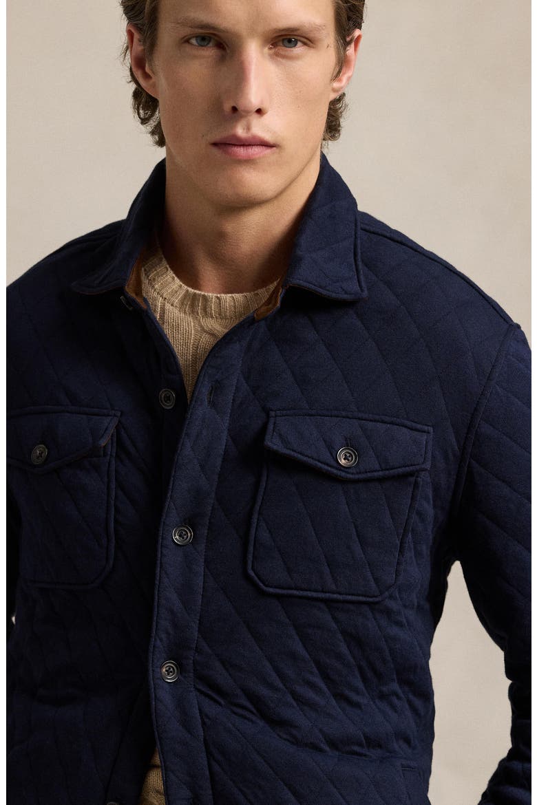 Cotton Quilted Jacket, Alternate, color, AVIATOR NAVY