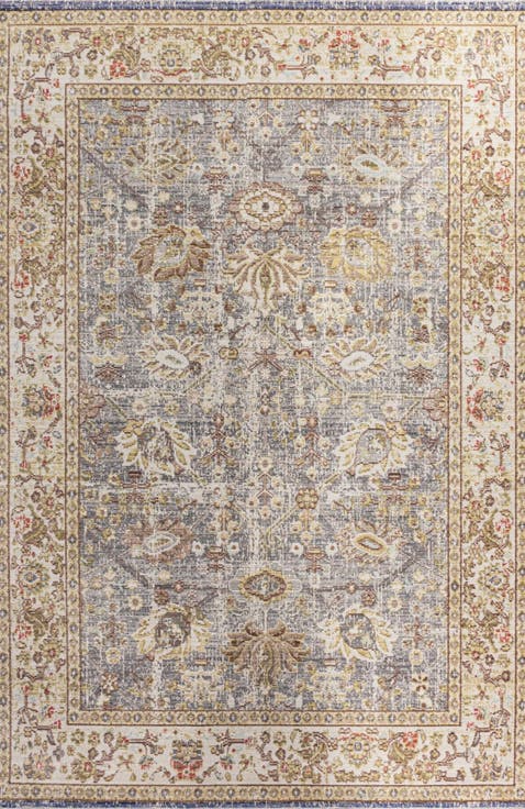 Alba Modern Faded Peshawar Area Rug