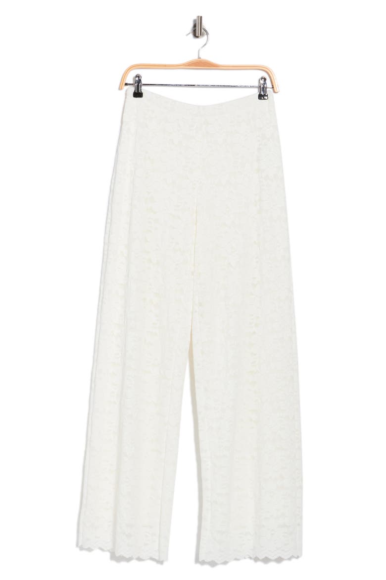 Malia Wide Leg Pants, Alternate, color, WHITE