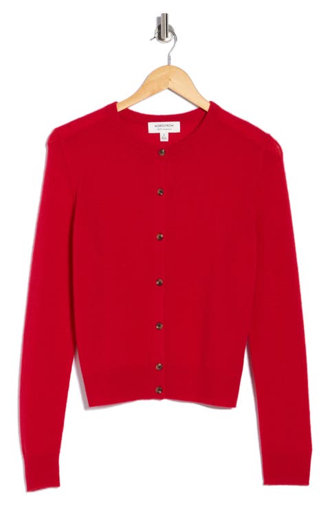 Crewneck Cashmere Cardigan