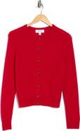 Nordstrom Crewneck Cashmere Cardigan