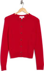 Nordstrom Crewneck Cashmere Cardigan