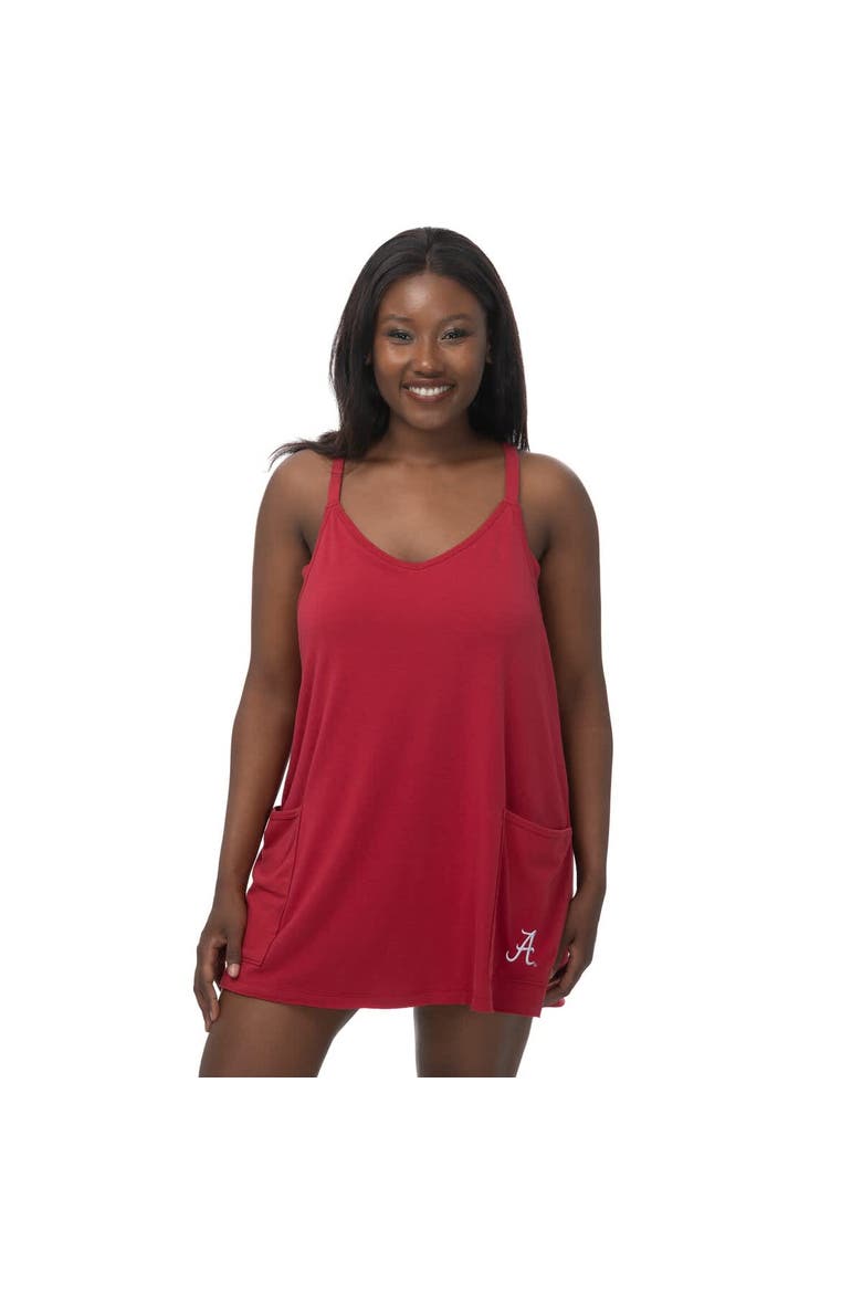Women's ZooZatz Crimson Alabama Crimson Tide Active Pocketed Skort Dress, Main, color, Crimson