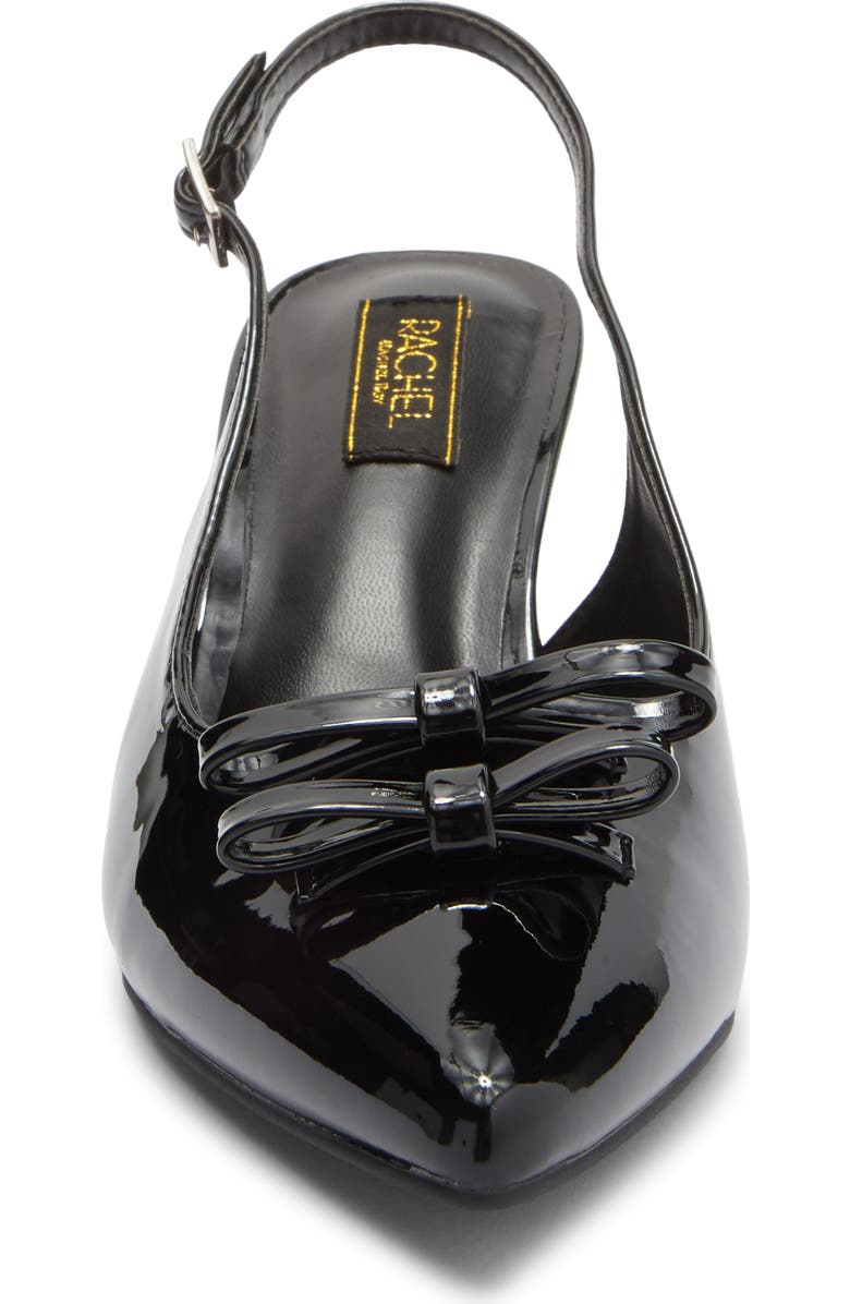 RACHEL Rachel Roy Alicia Bow Slingback Pump, Alternate, color, Black