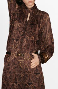 MANGO Milano Mock Neck Top