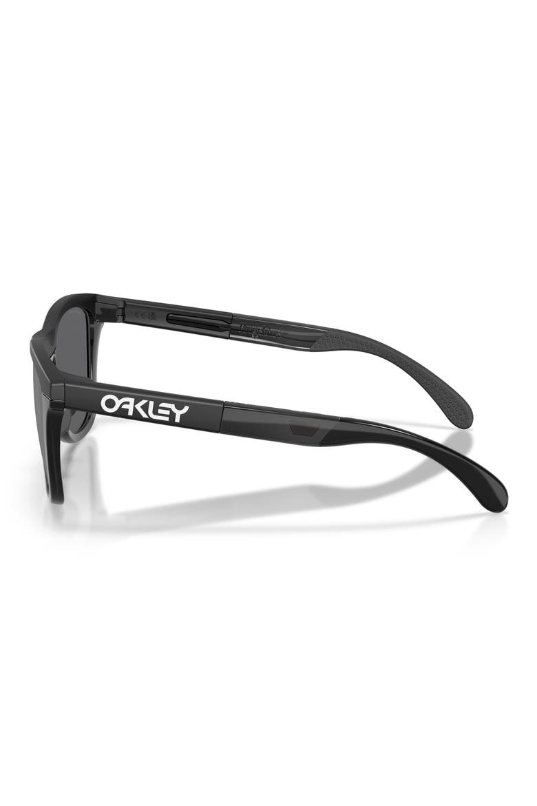 Gender Inclusive Frogskins Range 58mm Round Sunglasses, Alternate, color, MATTE BLACK / BLACK