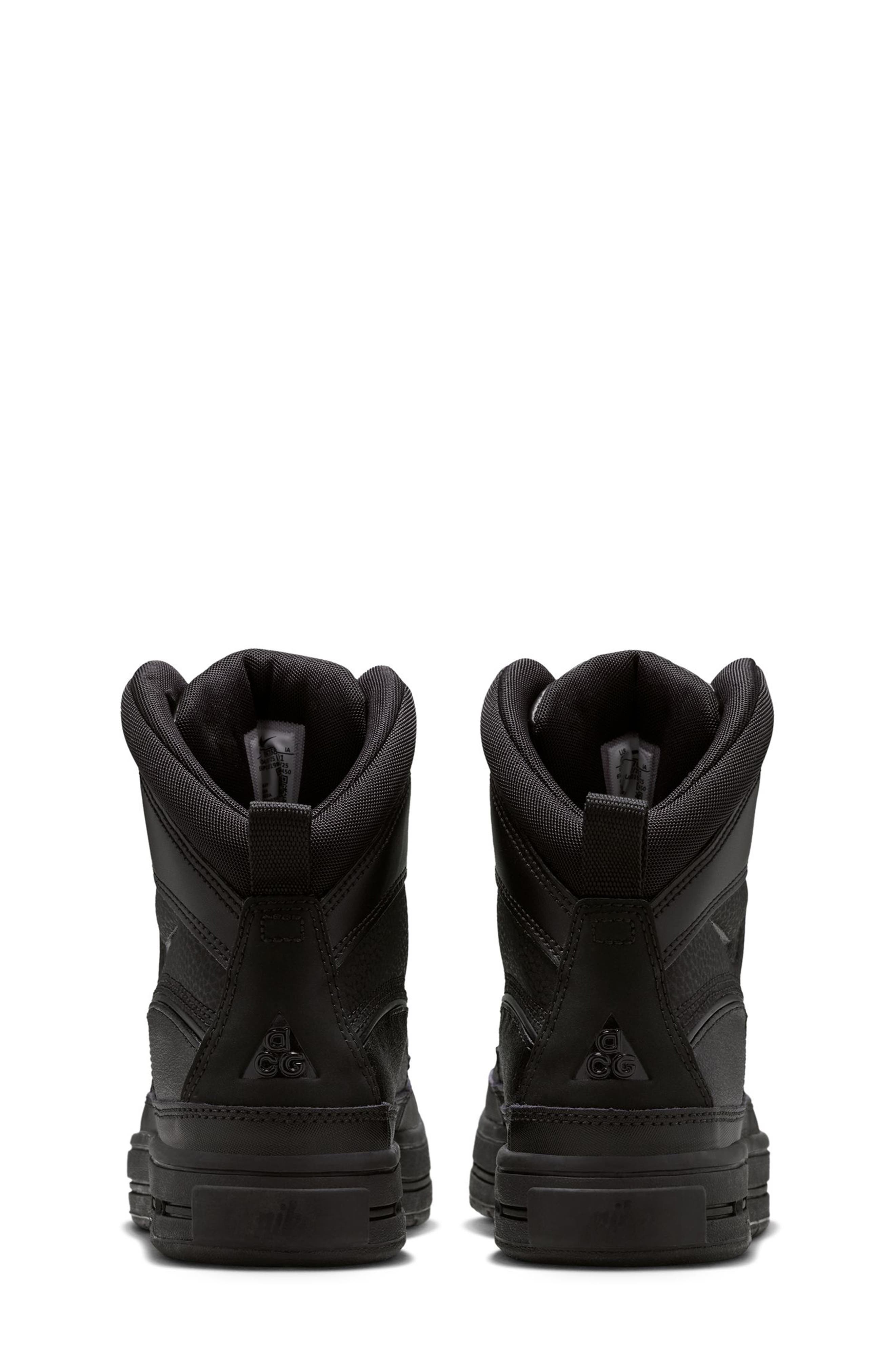 Nike Kids' Woodside 2 ACG Boot, Alternate, color, Black/ Black