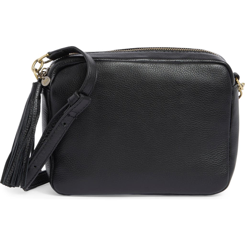 Hobo Renny Tassel Camera Crossbody Bag In Black