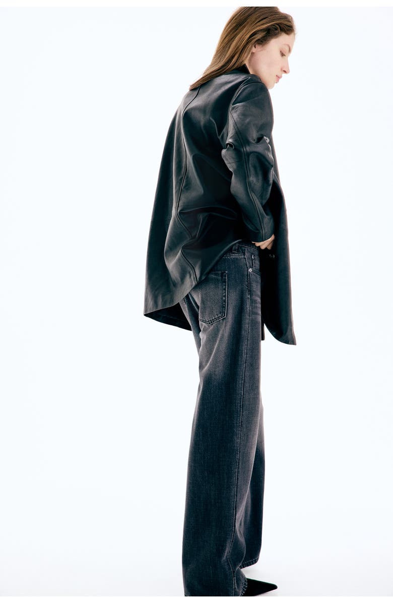 H&M Wide High Jeans, Alternate, color, 