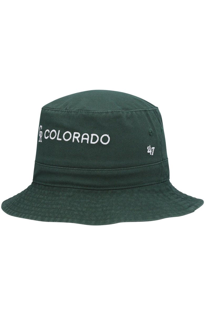 '47 Men's '47 Green Colorado Rockies 2022 City Connect Bucket Hat, Main, color, Green
