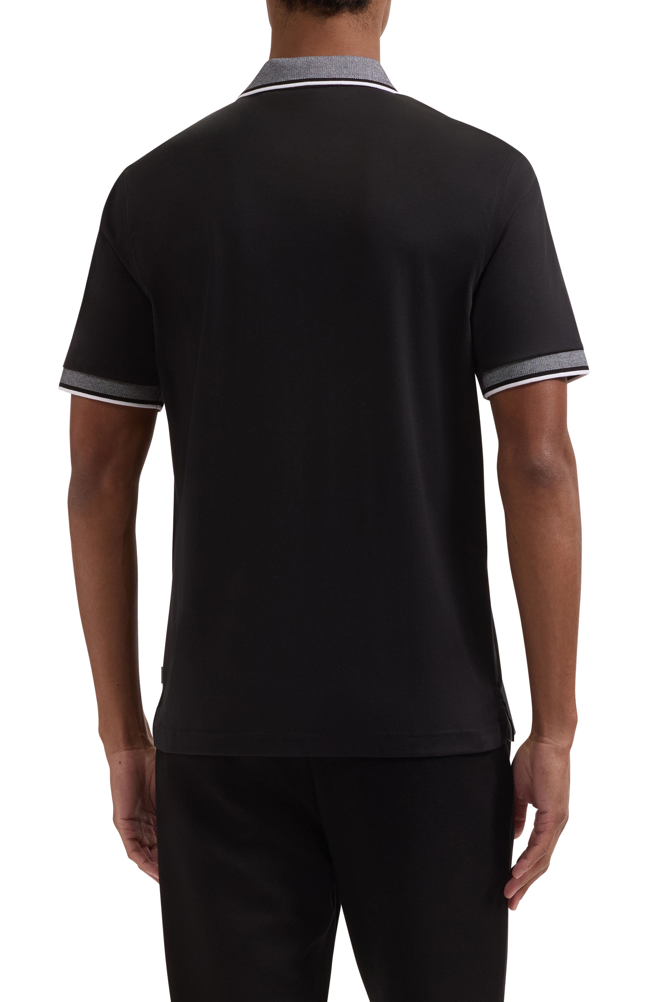 Tipped Pima Cotton Pique Polo - image 2