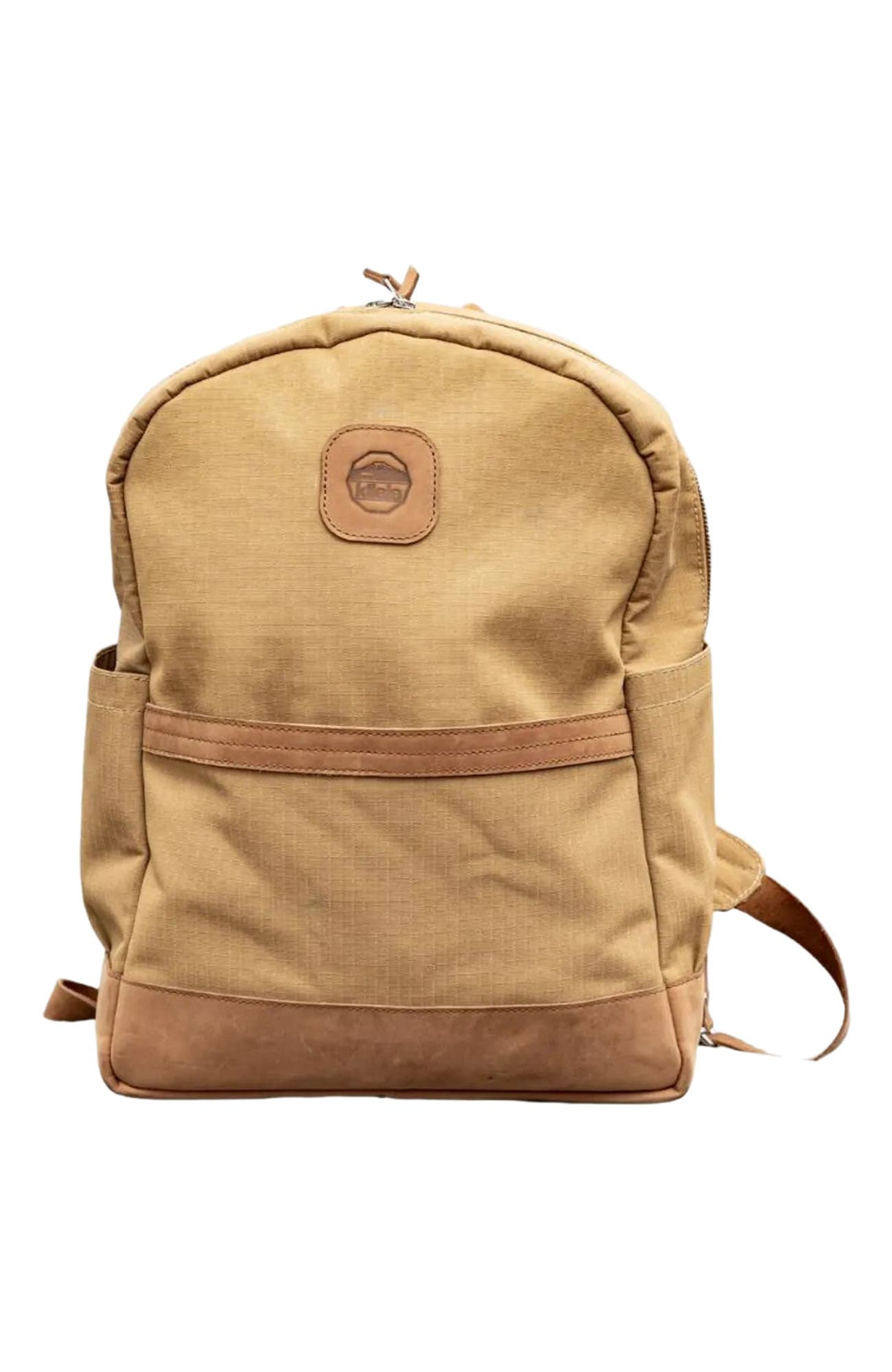 Jubilee Trading Co. Cape Buffalo Book Bag, Main, color, Tan