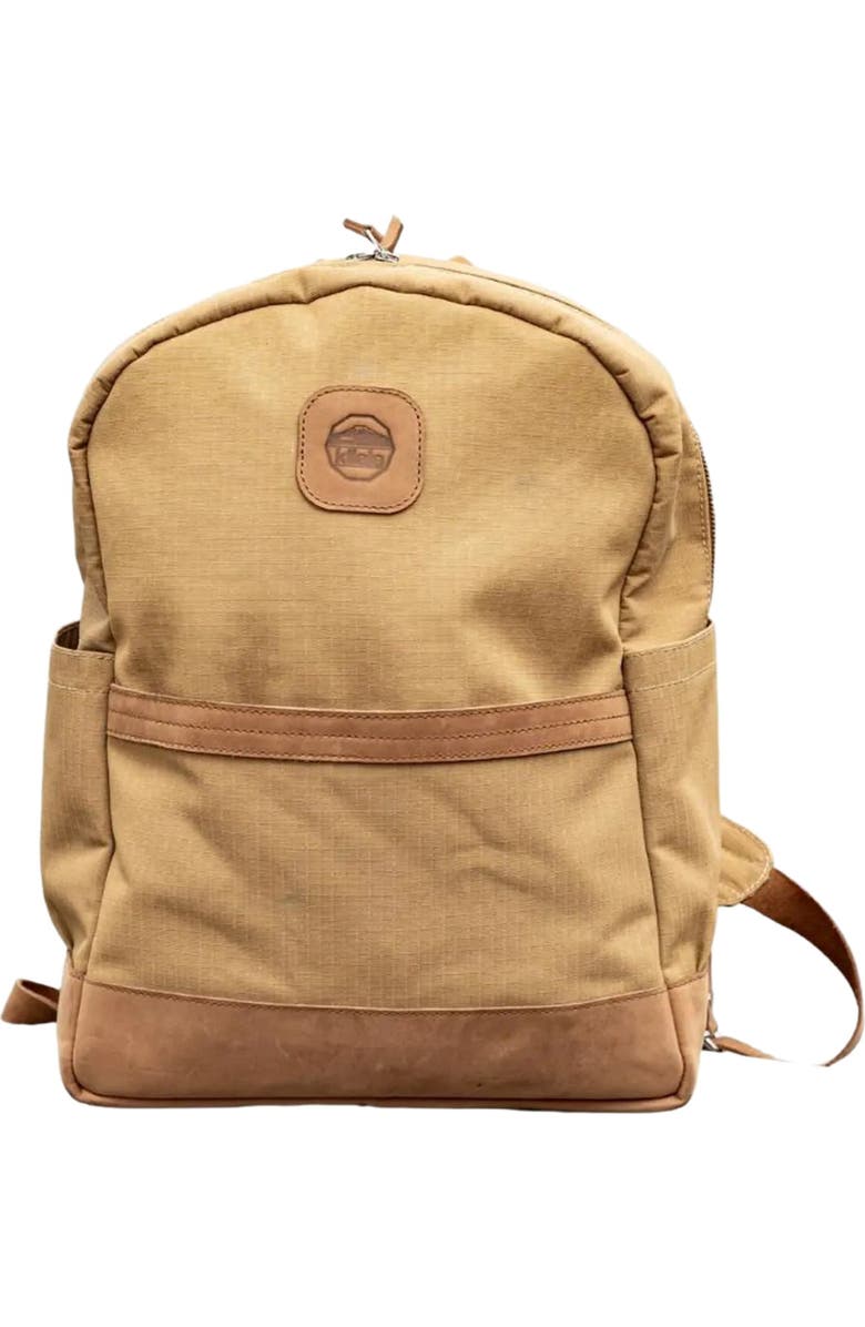 Jubilee Trading Co. Cape Buffalo Book Bag, Main, color, Tan
