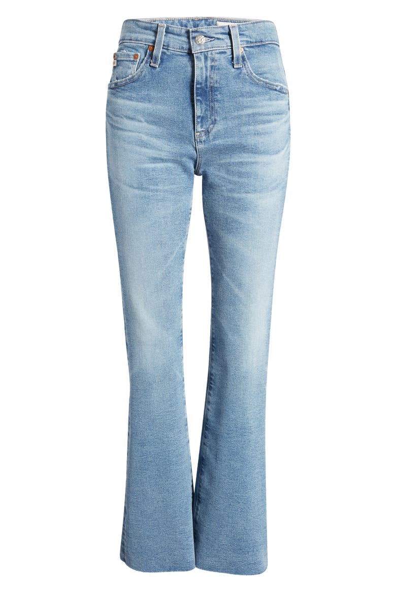 Farrah High Waist Bootcut Jeans, Alternate, color, 19 YEARS AFTERGLOW
