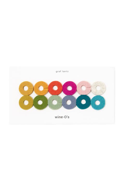 Wine-O's Merino Wool Round Wine Markers