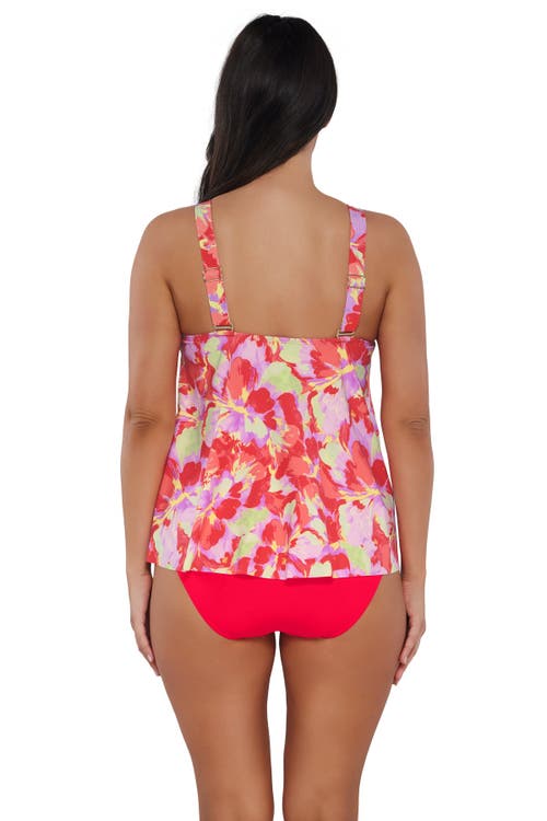 Sunsets Escape Sadie Tankini Swimsuit Top In Butterfly Beach