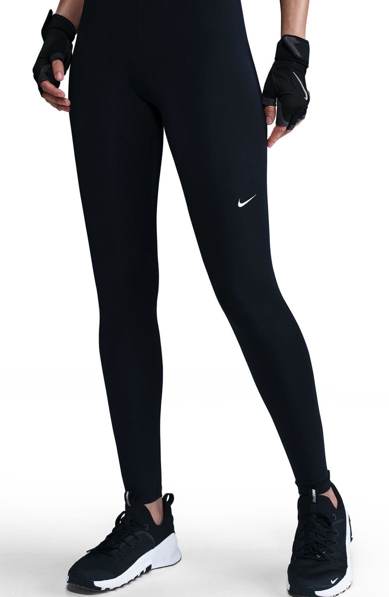 Nike Pro Mid Rise Leggings, Alternate, color, 