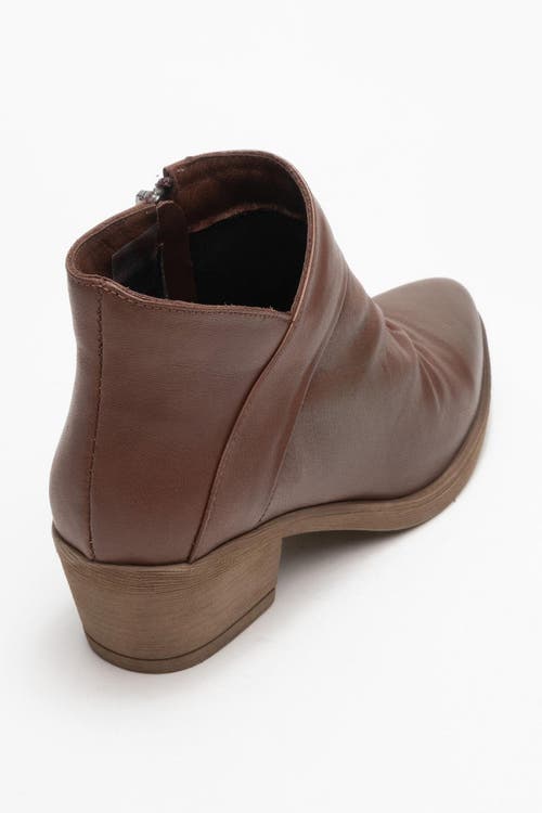 Forever & Always Shoes Rule Leather Chunky Boot In Multi