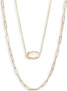 Kendra Scott Elisa & Courtney Necklace Set