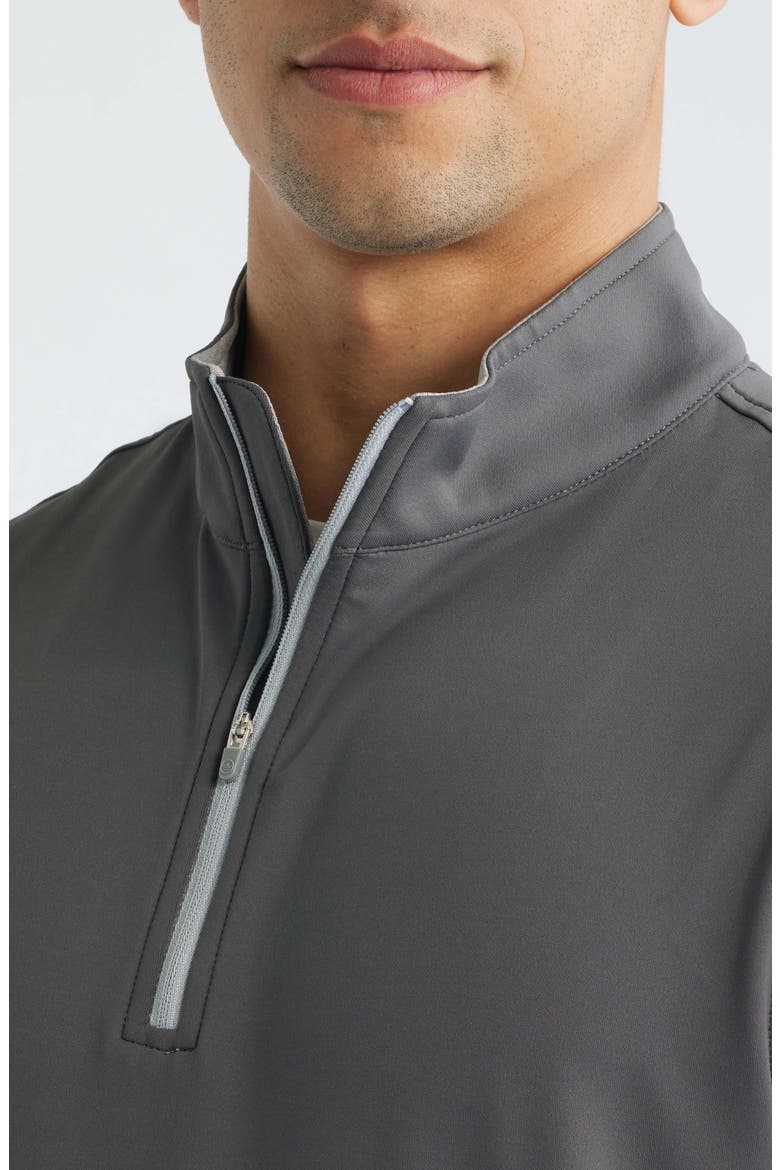 Galway Performance Quarter Zip Vest, Alternate, color, IRON