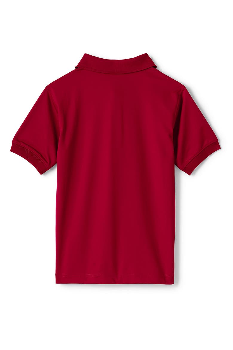 School Uniform Kids Short Sleeve Rapid Dry Polo Shirt, Alternate, color, Red
