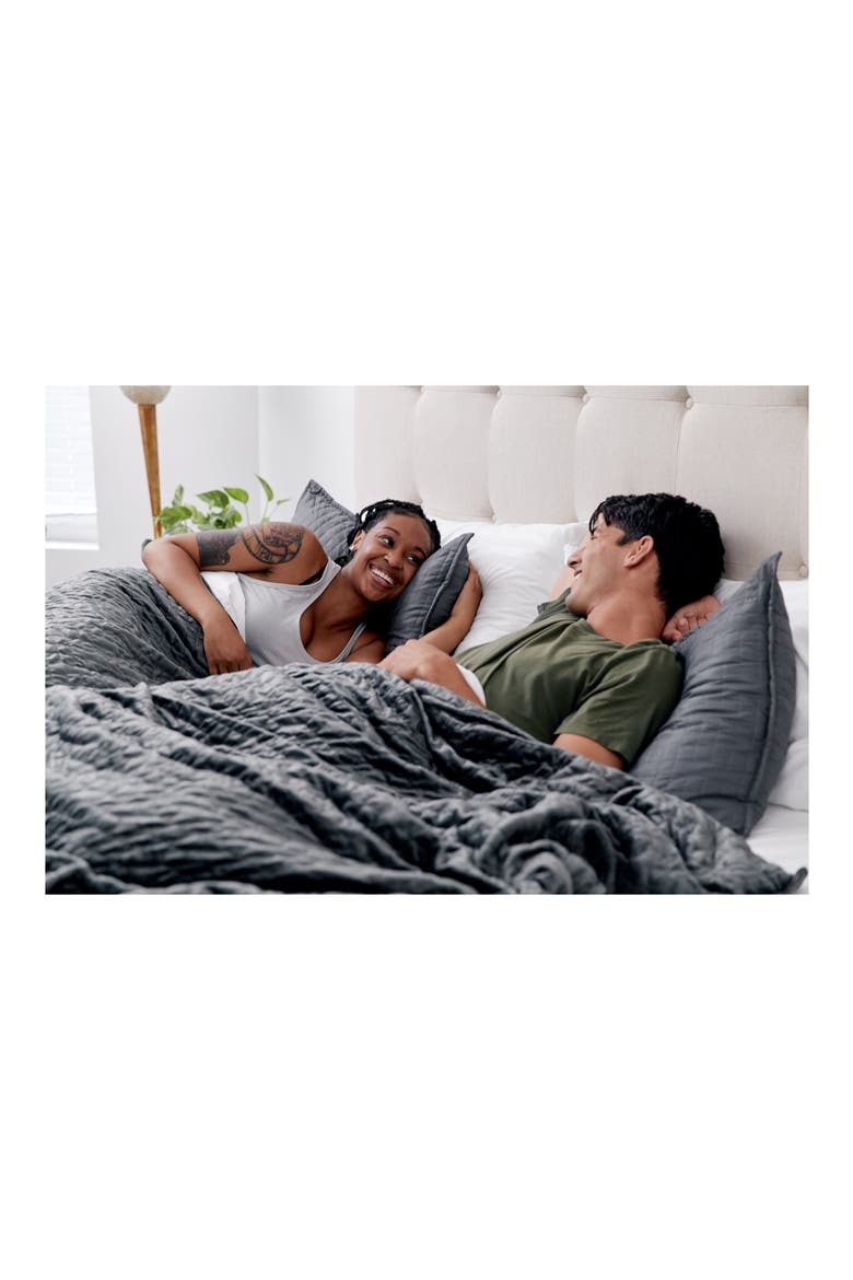 The Original Gravity Weighted Blanket, Alternate, color, GREY