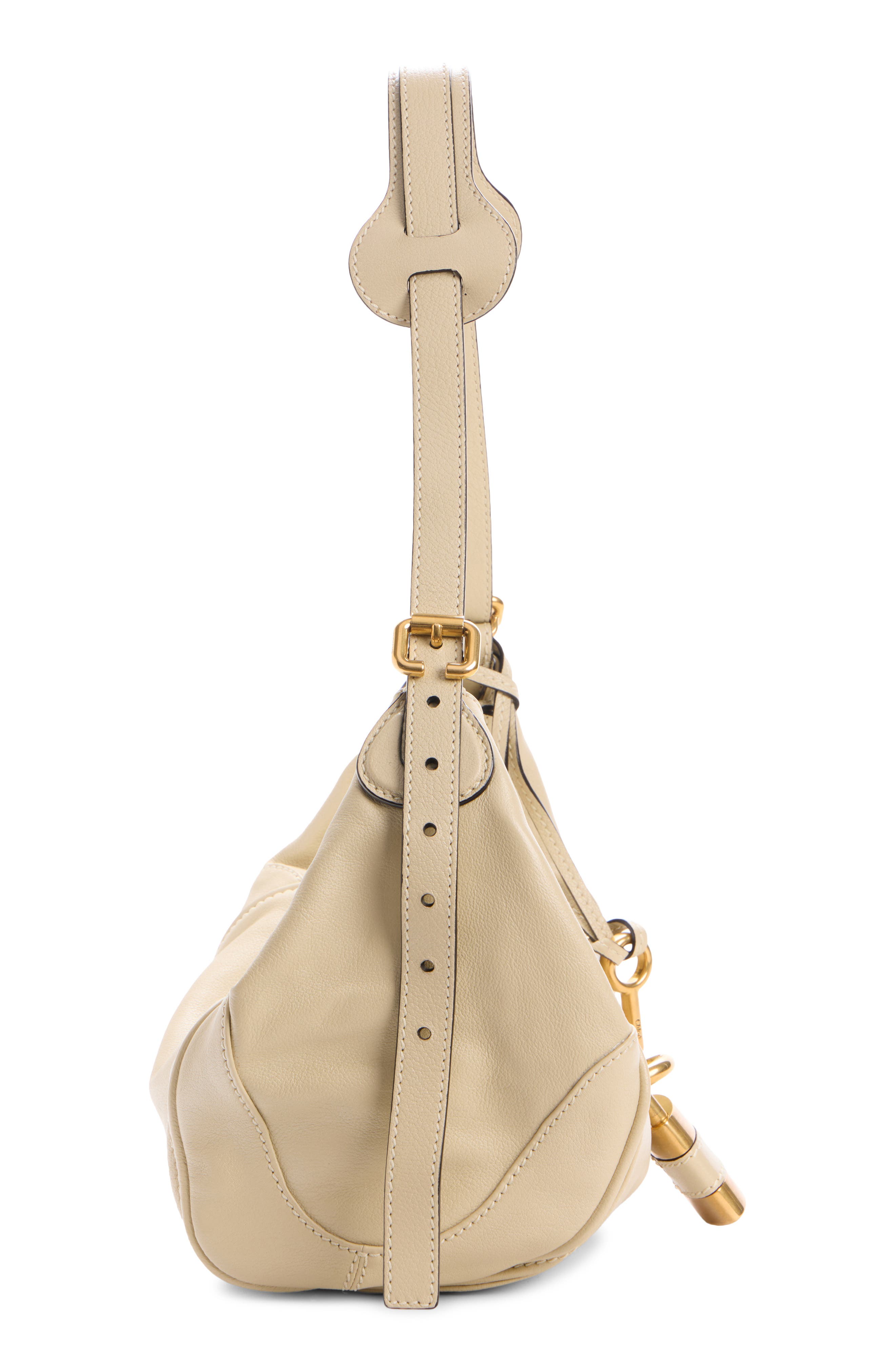 Paddington Leather Shoulder Bag, Alternate, color, CLOUDY CREAM