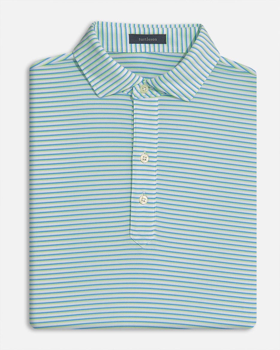 Dean Stripe Performance Polo - image 2