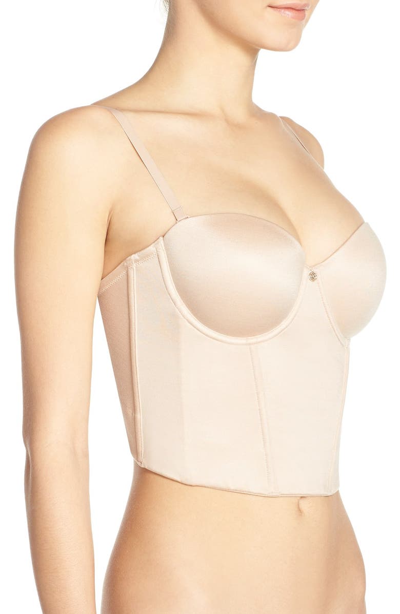 Betsey Johnson Forever Perfect Convertible Underwire Bustier, Alternate, color, 