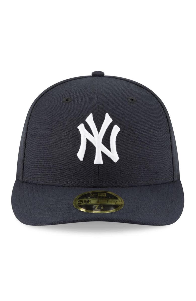 New Era Men's New Era Navy New York Yankees 2025 MLB Postseason Side Patch Low Profile 59FIFTY Fitted Hat, Alternate, color, 