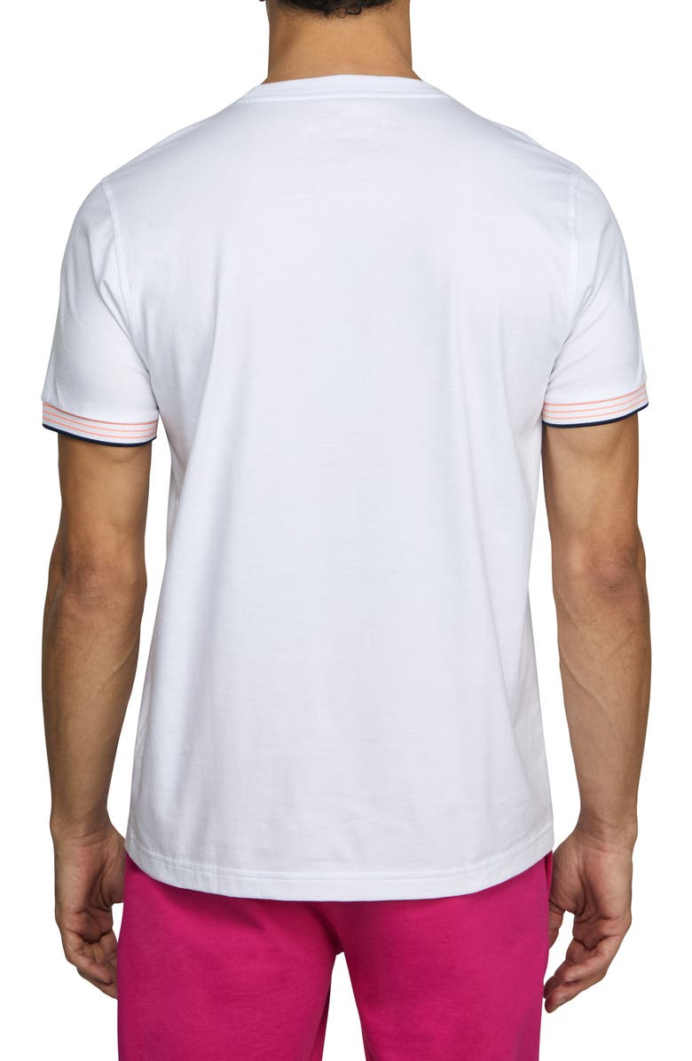 Psycho Bunny Asher 3D Logo Tee, Alternate, color, 