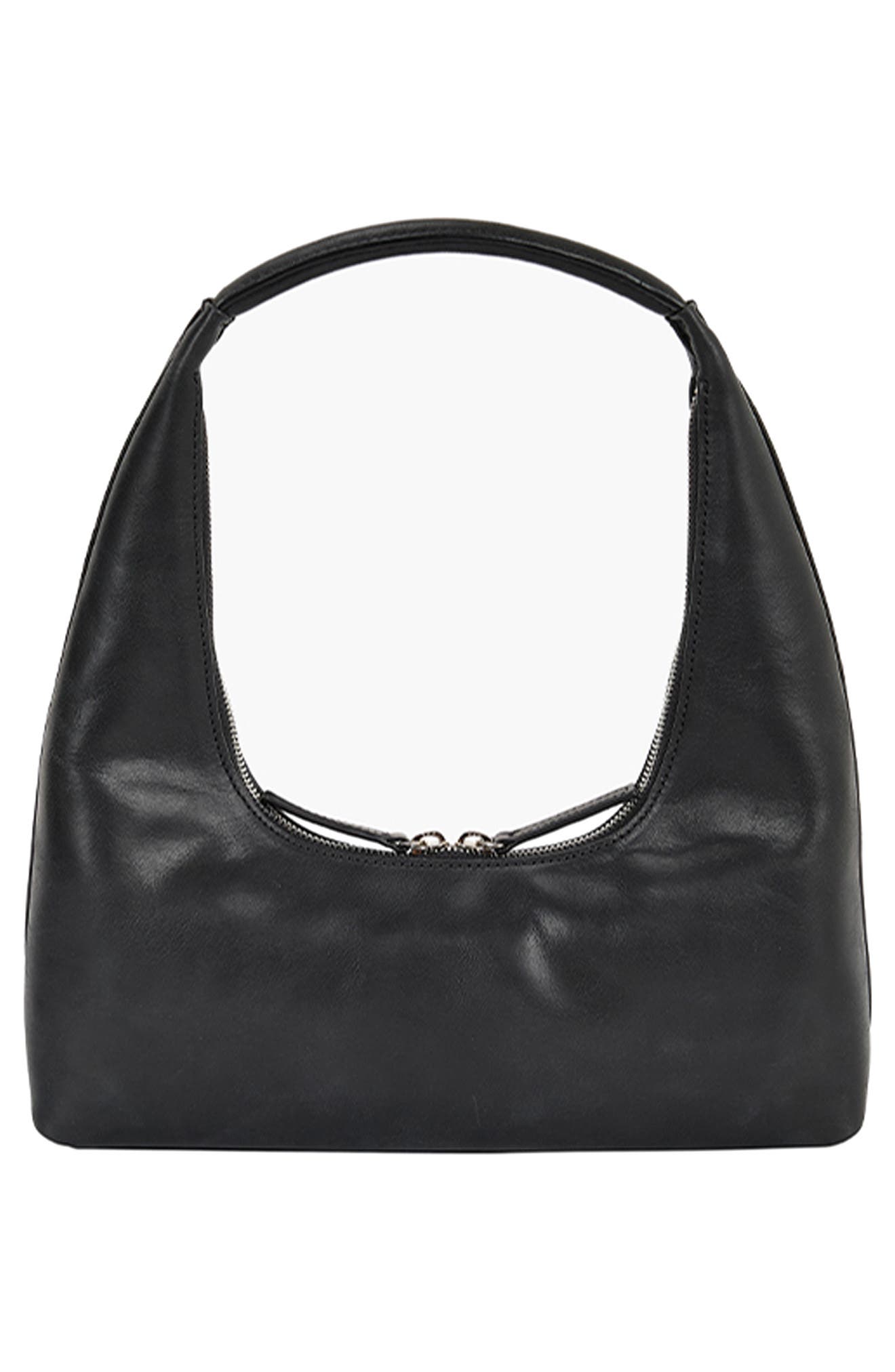 MARGESHERWOOD Leather Hobo Bag, Alternate, color, 