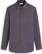 Bugatchi Jimmy OoohCotton® Check Button-Up Shirt