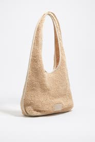 Bimba y Lola Woven Large Shoulder Bag
