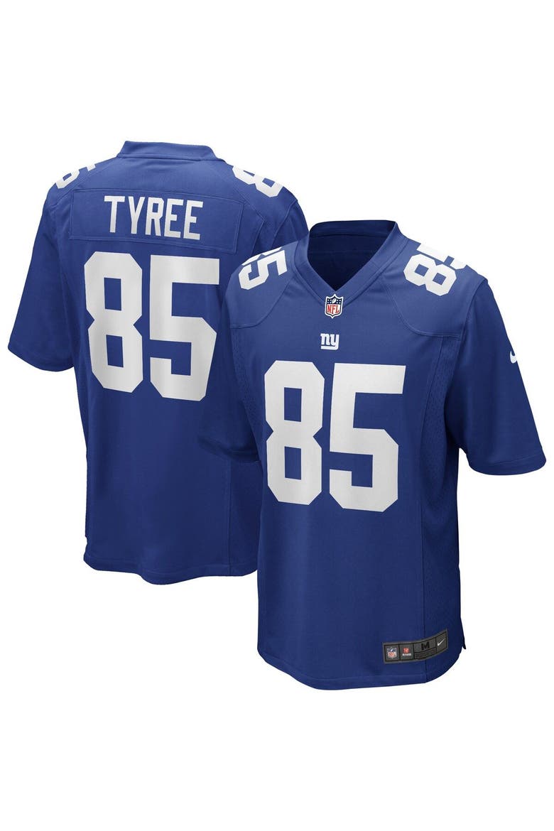 Men's Nike David Tyree Royal New York Giants Game Retired Player Jersey, Main, color, Royal