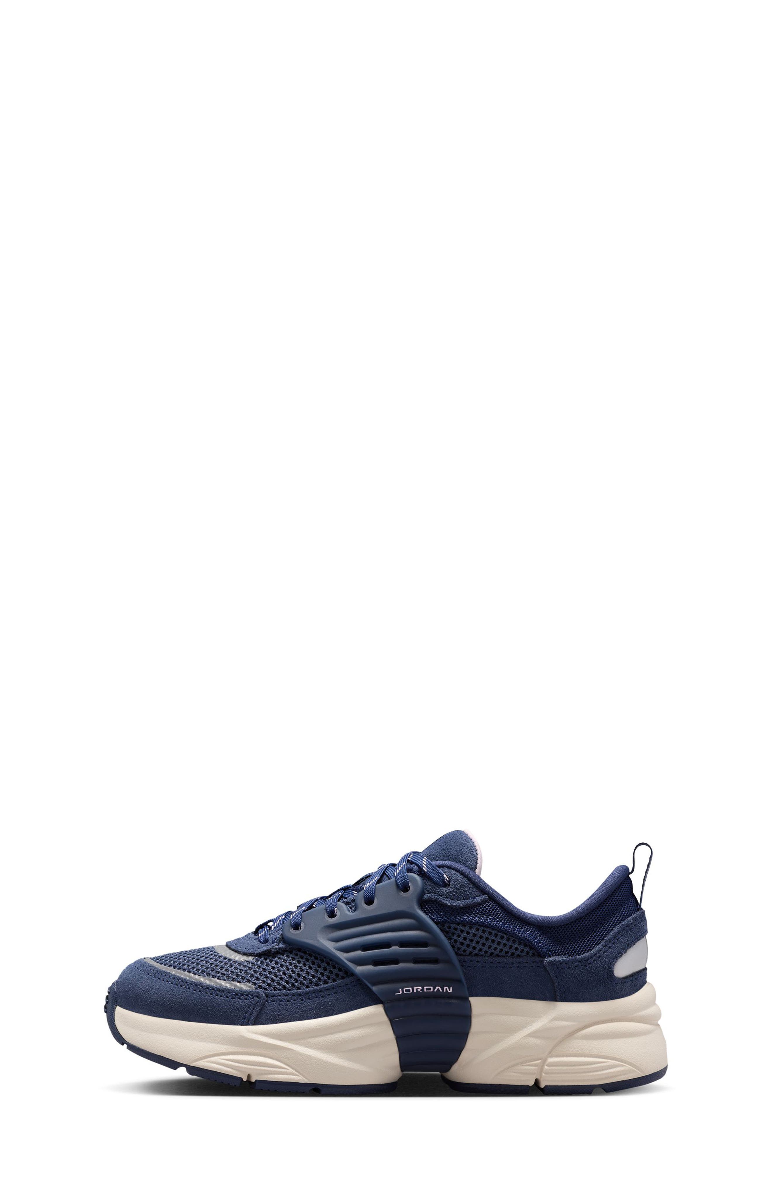 Jordan Kids' Trunner O/S Sneaker, Alternate, color, Midnight Navy/ Pink Foam/ Blue