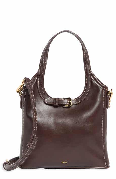 Mini Brooke Belted Top-Handle Bag