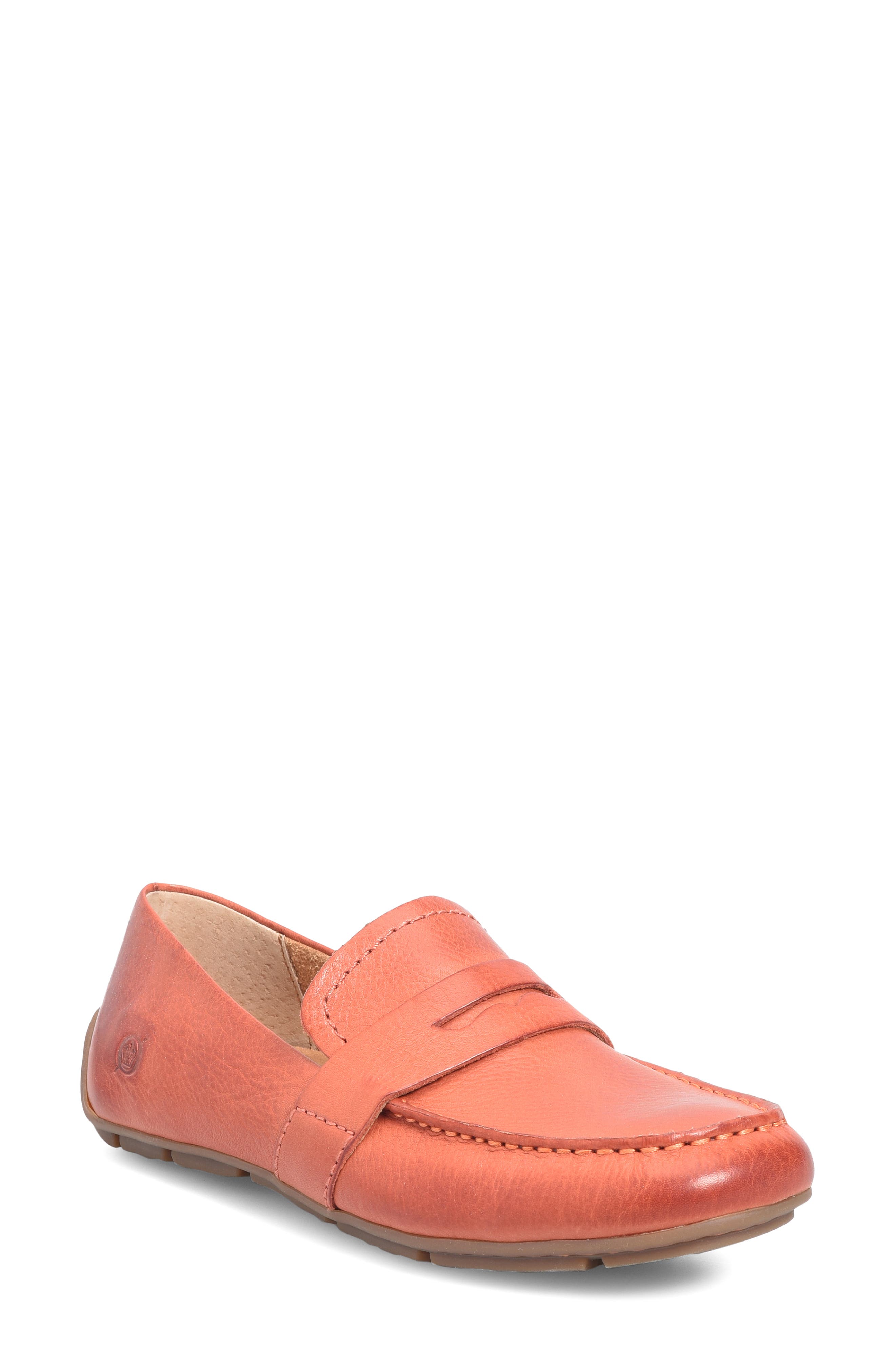 Børn Melinda Penny Loafer, Main, color, Orange F/ G