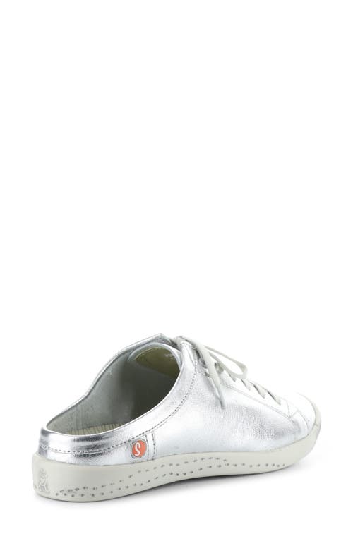 Softinos By Fly London Idle Sneaker In Silver